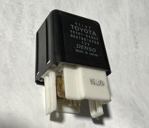 Denso Blower Motor Relay 12V OEM 90987 04002 fits 1984-2002 Toyota 4Runner