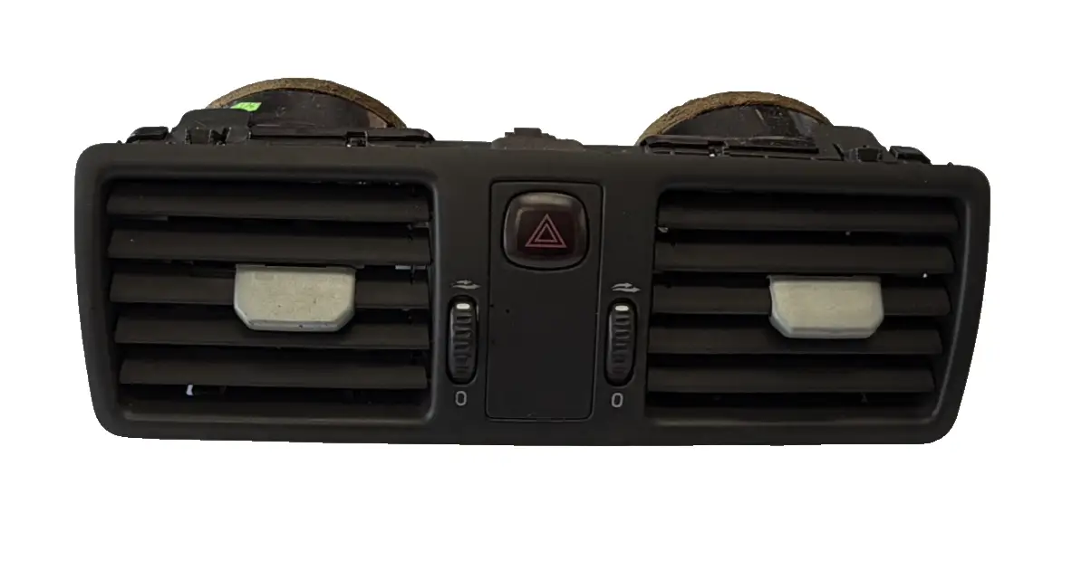 2003-2006 Volvo XC90 Air Vent Grill Trim with Hazard Switch 3409400 Black by Volvo
