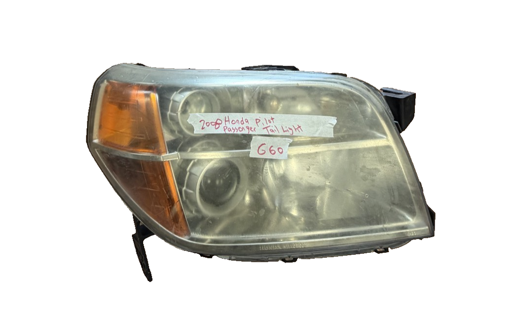 2006 2007 2008 06 07 08 Honda Pilot Right Passenger RH Headlight Headlamp