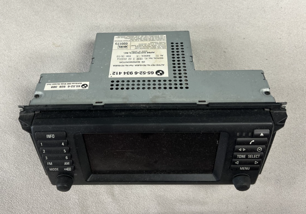 BMW E38 740 E39 M5 540 E53 X5 Navigation Stereo Wide Screen Monitor 6934412