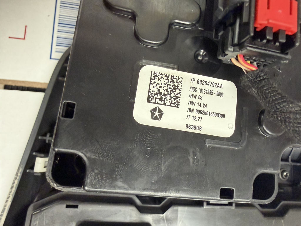 2015 2016 2017 Chrysler 200 Climate Control Gear Shifter Panel 68264792AA