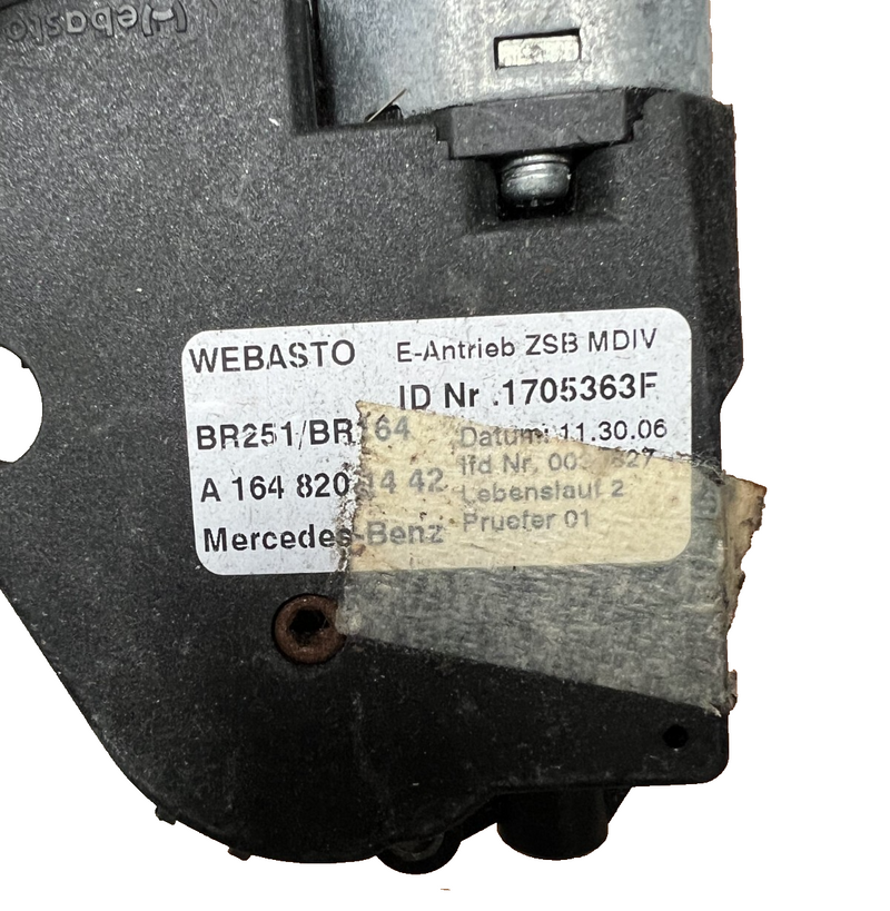 2009-2013 Toyota Corolla Sunroof Sun Roof Motor OEM 0178101-AC, 17127620