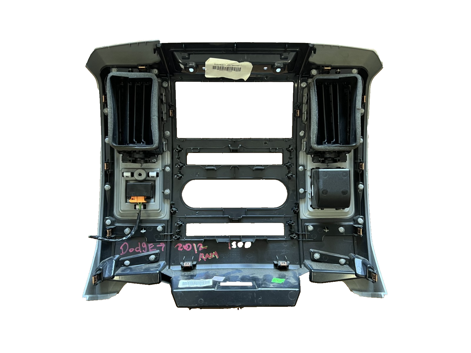 2009-2012 Dodge Ram 1500 2500 Center Dash Radio Climate Bezel with Vents