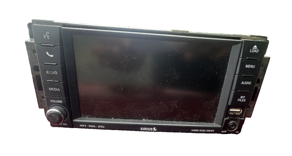 Receiver Radio MP3 WMA AUX HDD USB RBZ P05064678AH fits 2010-2011 Dodge Caravan