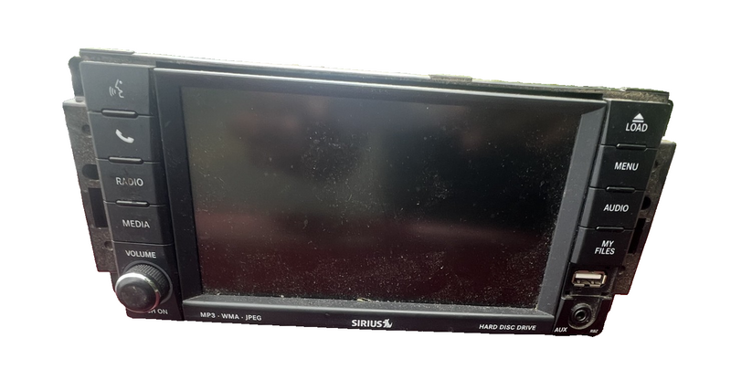 Receiver Radio MP3 WMA AUX HDD USB RBZ P05064678AH fits 2010-2011 Dodge Caravan