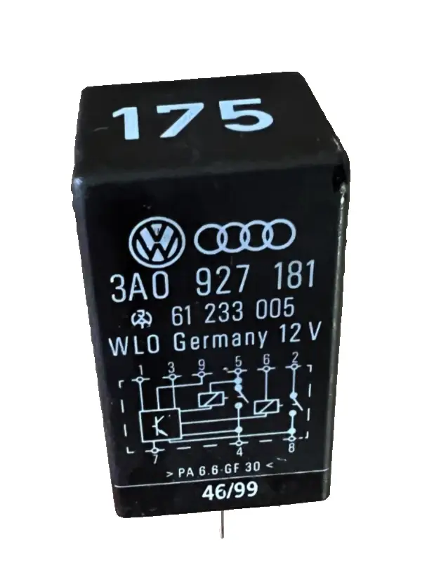 99 00 01 02 03 04 05 Volkswagen Jetta Accessory Power Relay 3A0 927 181 by Volkswagen