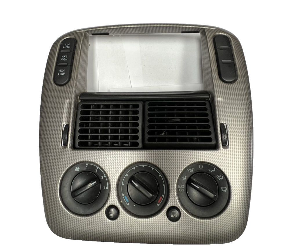 02-05 Ford Explorer Center Dash Radio Climate Control Bezel Trim 4L24 7804302