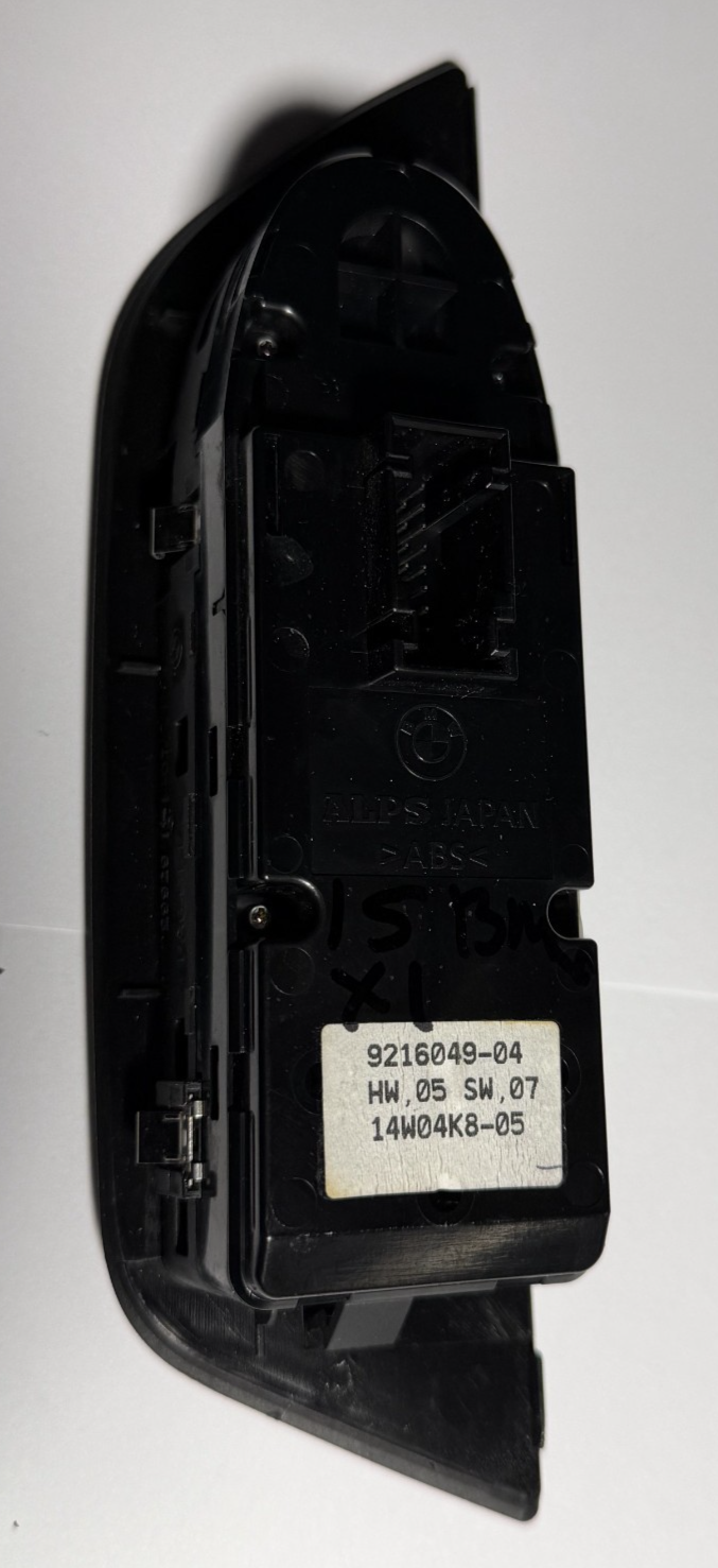 2012 2013 2014 2015 BMW X1 Master Power Window Switch Front Left LH 9216049 04