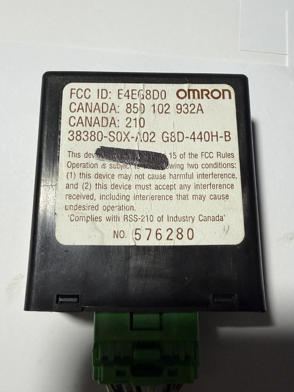 Theft Locking Keyless Entry Module 38380S0XA02 fits 01-04 Honda Odyssey