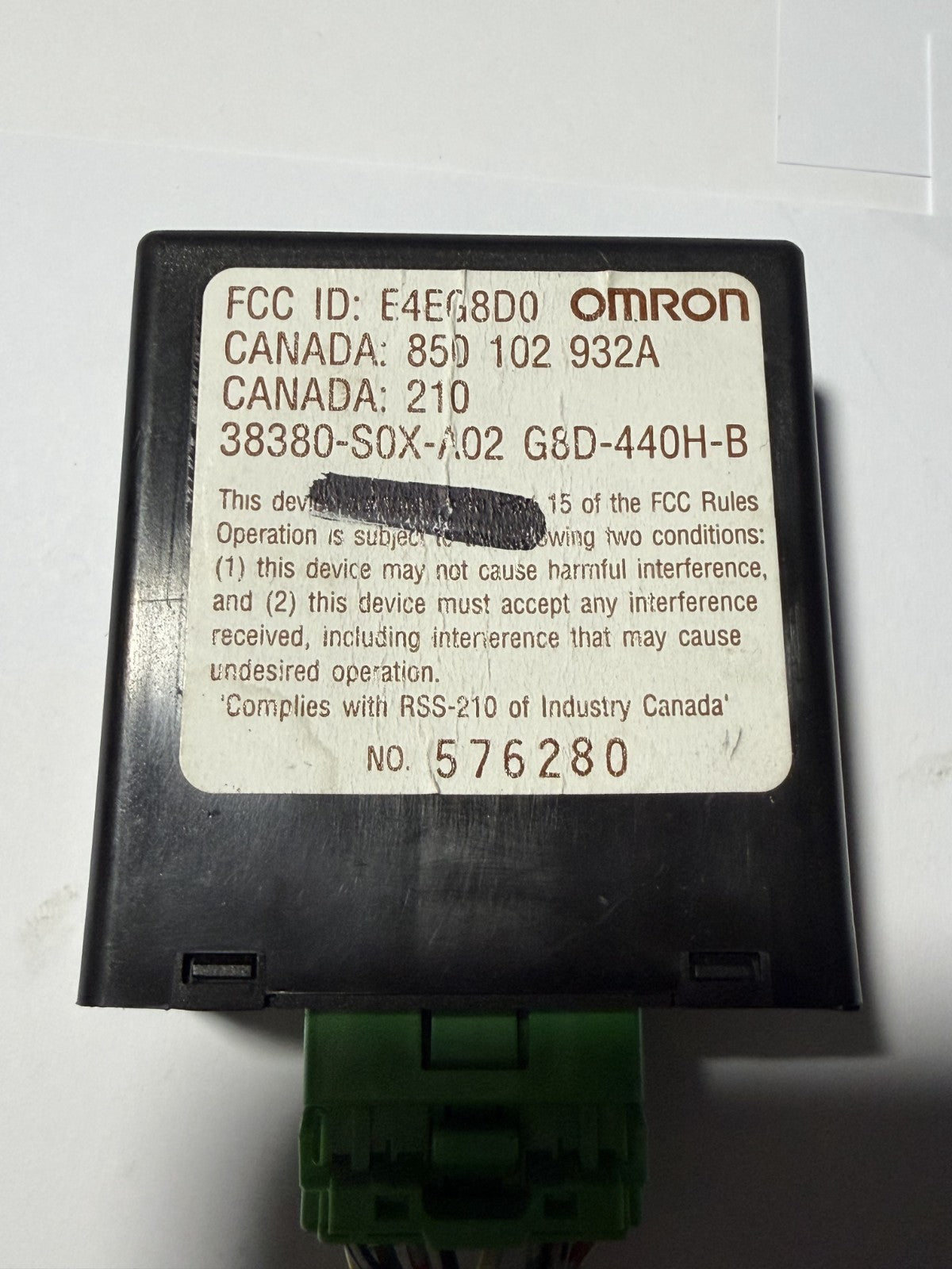 Theft Locking Keyless Entry Module 38380S0XA02 fits 01-04 Honda Odyssey