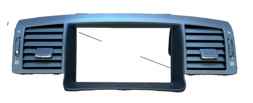 2006-2009 Infiniti M45 M35 Dash Center Radio Bezel with Air Vents 68750 EG000