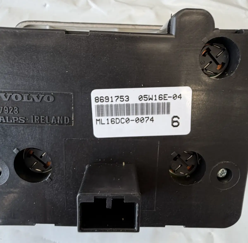 Headlight Dimmer Fog Light Switch 8691753, 05W16E-04 fits 1999-2009 Volvo S80 by Volvo