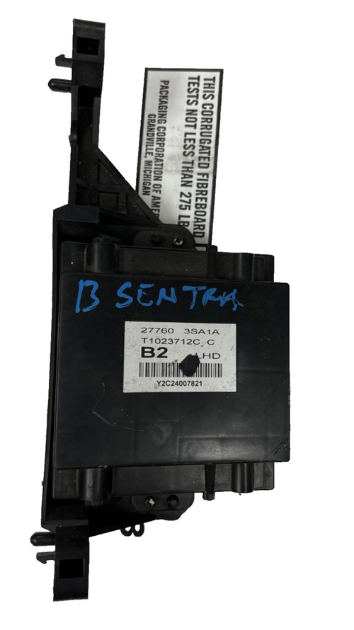 13 2013 Nissan Sentra Temperature Control Module 27760 3SA1A, T1023712C