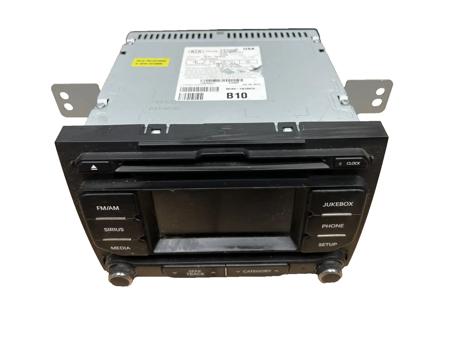 2012 2013 2014 Kia Rio Radio Stereo CD Player Display Screen 96160 1W100CA by Kia