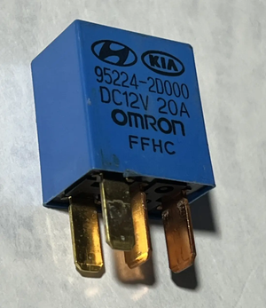 Omron Fuel Pump Horn Power Relay 12V 20A 95224 2D000 fits Hyundai Kia Blue