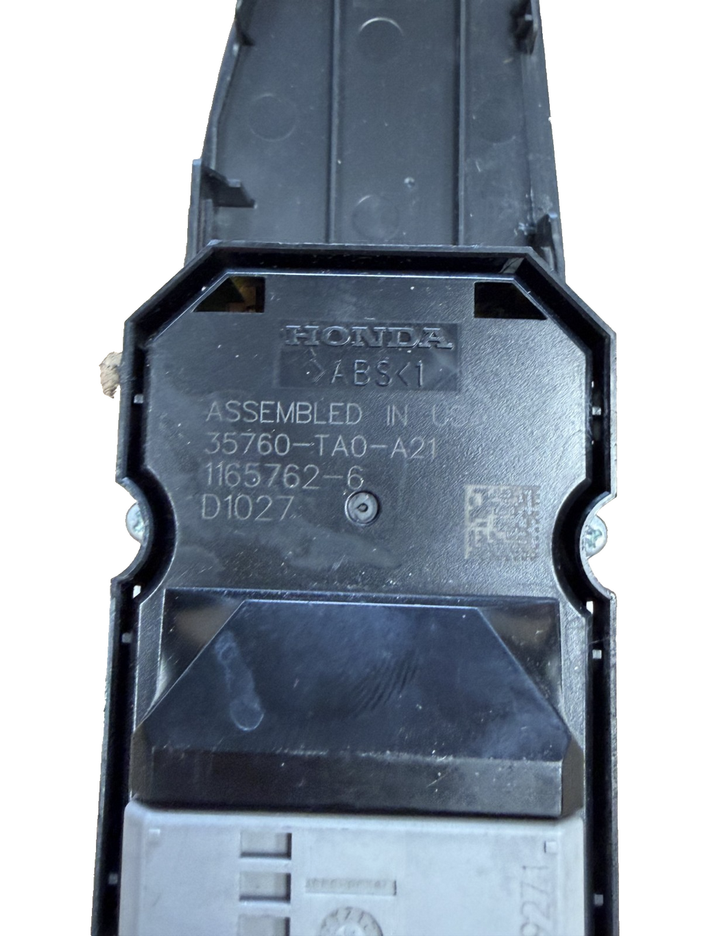 2008-2012 Honda Accord Door Window Switch Bezel Trim Right RH 35760 TA0 A21
