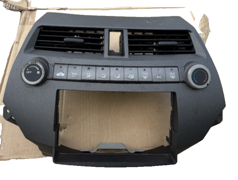 08 09 10 11 12 Honda Accord Radio Bezel Trim with Vents 77260TA0 A030