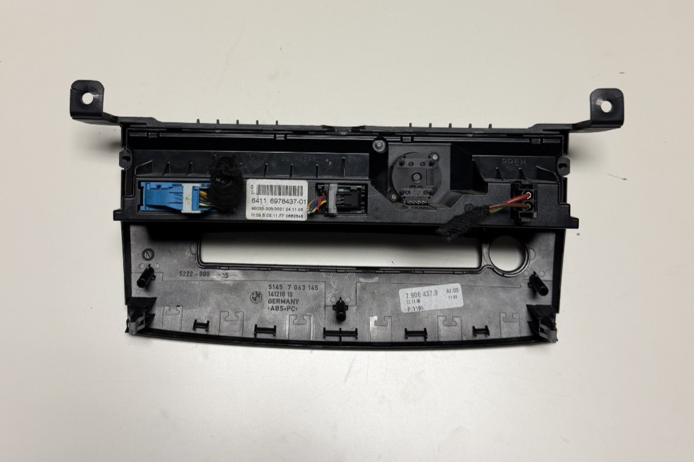 2006-2010 BMW 530xi E60 AC Heater Temperature Climate Control 5145 7 063 145