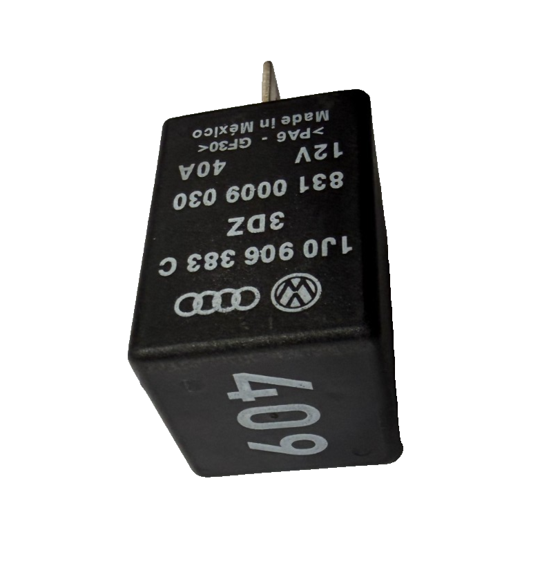 02 2002 Volkswagen Cabrio 2.0L Fuel Pump Relay #409 1J0 906 383 C, 831 0009 030 by Volkswagen
