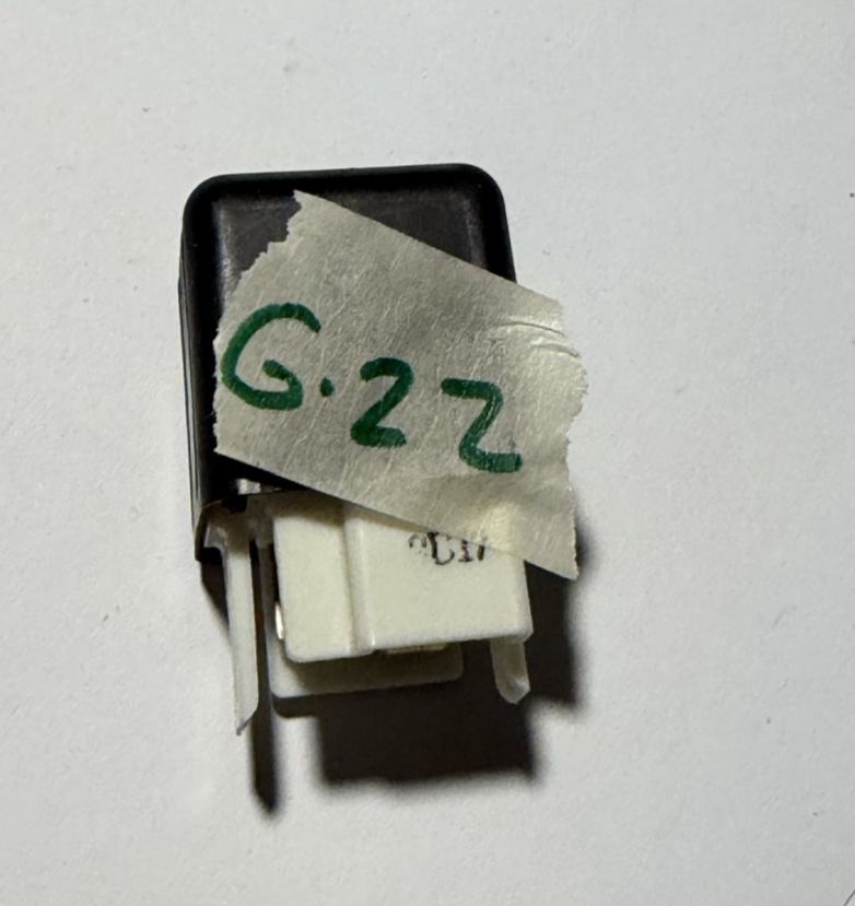 1995-2004 Toyota Avalon Blower Motor Relay 12V 90987 04002, 056700 6780 Black