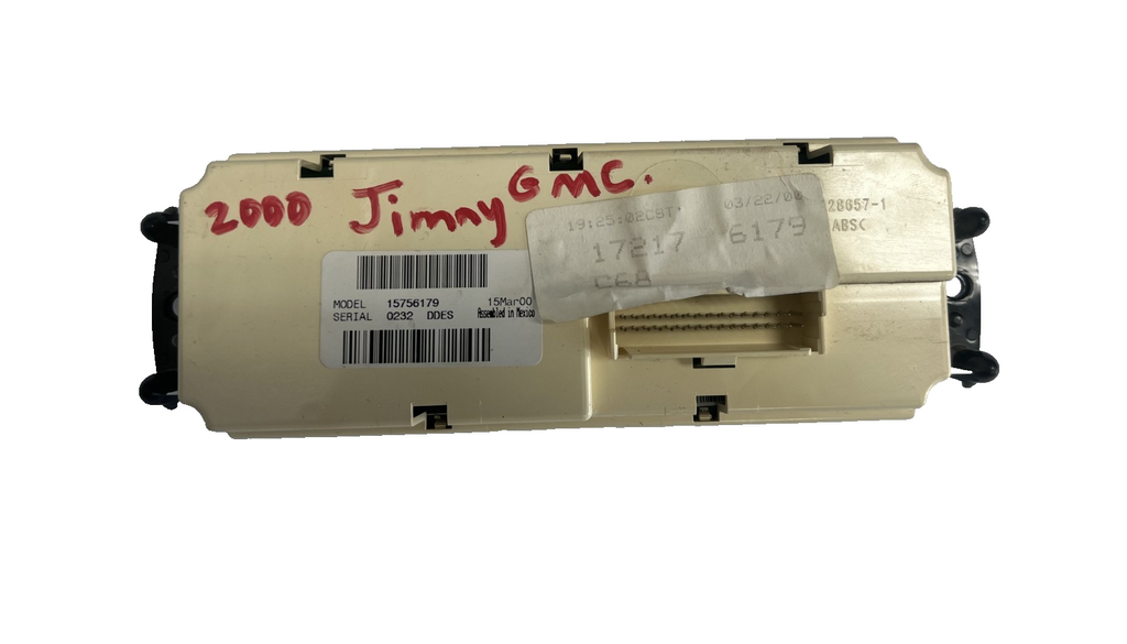 1999 2000 2001 GMC Jimmy Auto Temperature Climate Control OEM 15756179