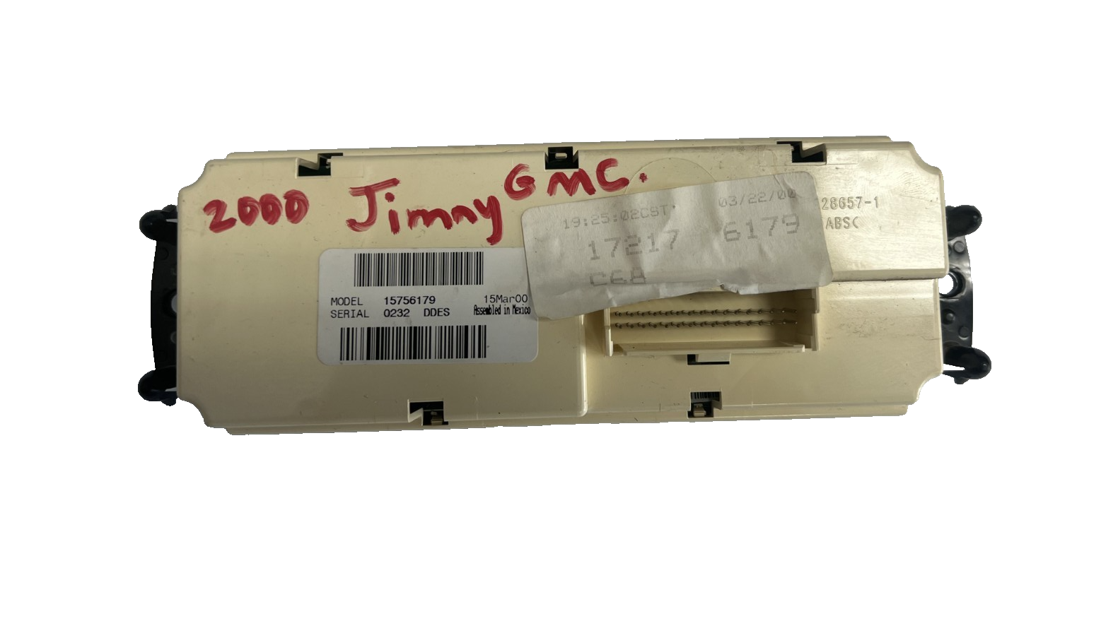 1999 2000 2001 GMC Jimmy Auto Temperature Climate Control OEM 15756179