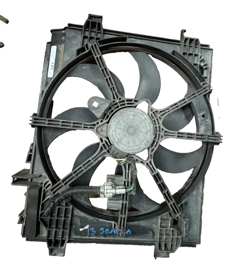 2013-2019 Nissan Sentra 1.8L Radiator Cooling Fan Motor Assembly 21403 3SH0A by Unbranded