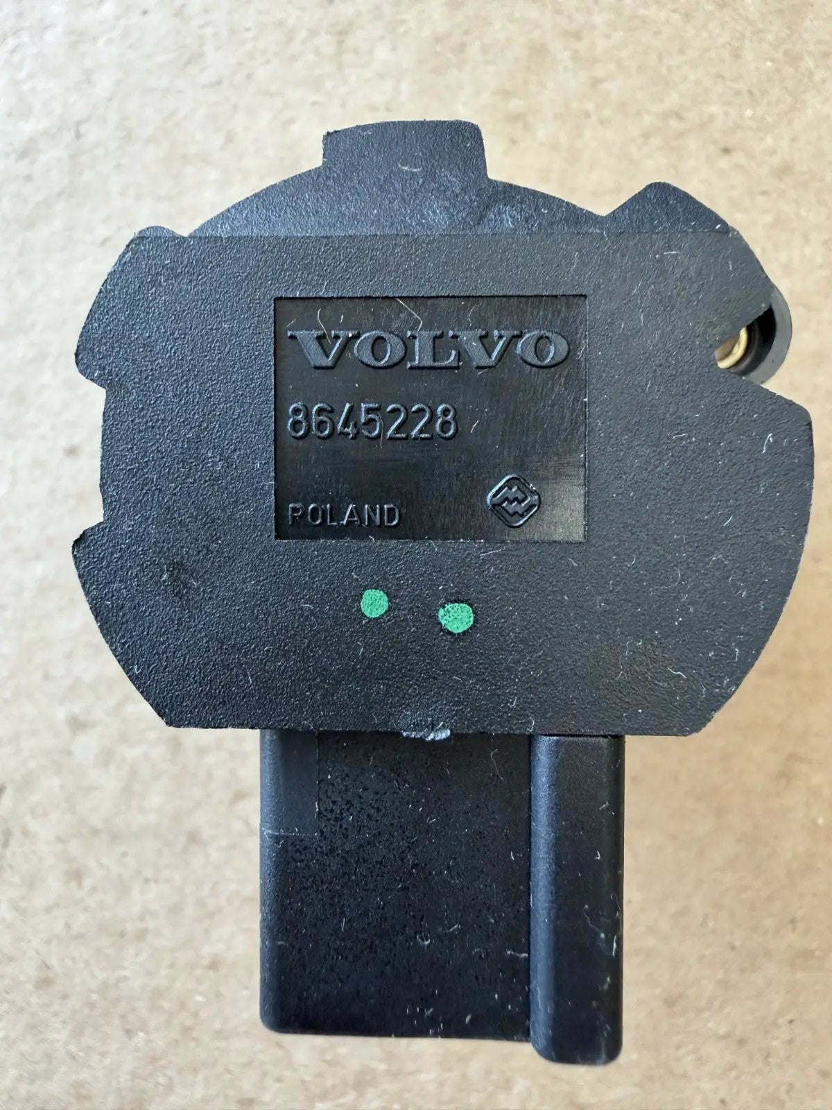 Ignition Starter Switch Plug 8645228 Black fits 00-12 Volvo S60 S80 by Volvo