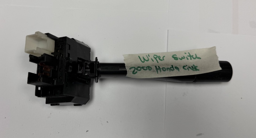 00 2000 Honda Civic Front Windshield Wiper Switch SS1 M15886 Black