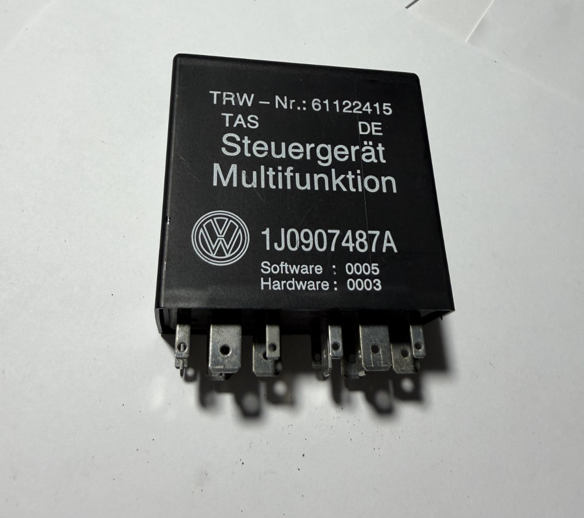 99-05 Volkswagen Jetta Multifunction Steering Relay #451 1J0907487A, 61122415