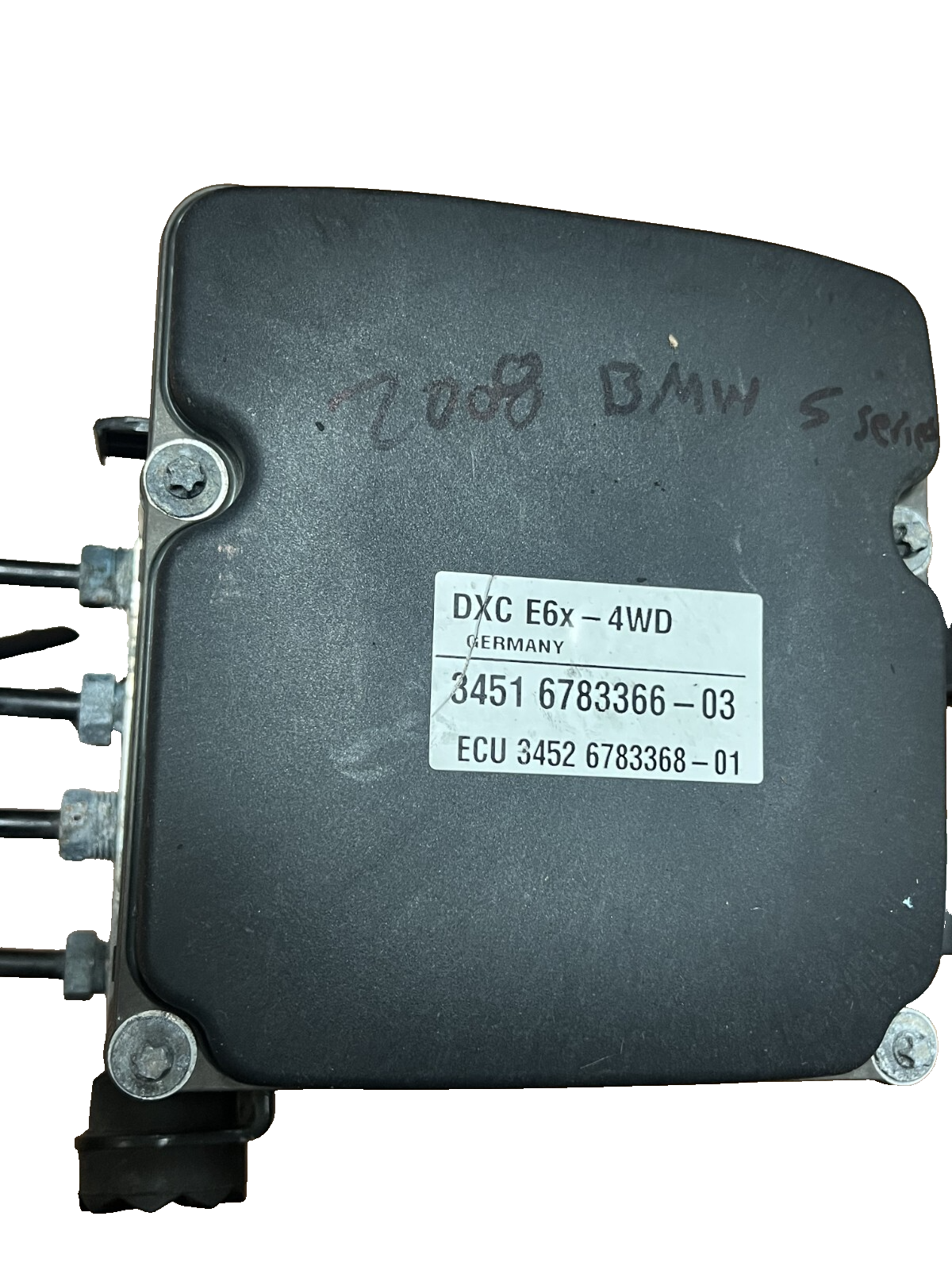 2008-2010 BMW 5 Series ABS Brake Pump Module Assembly OEM 3451 6783366-03