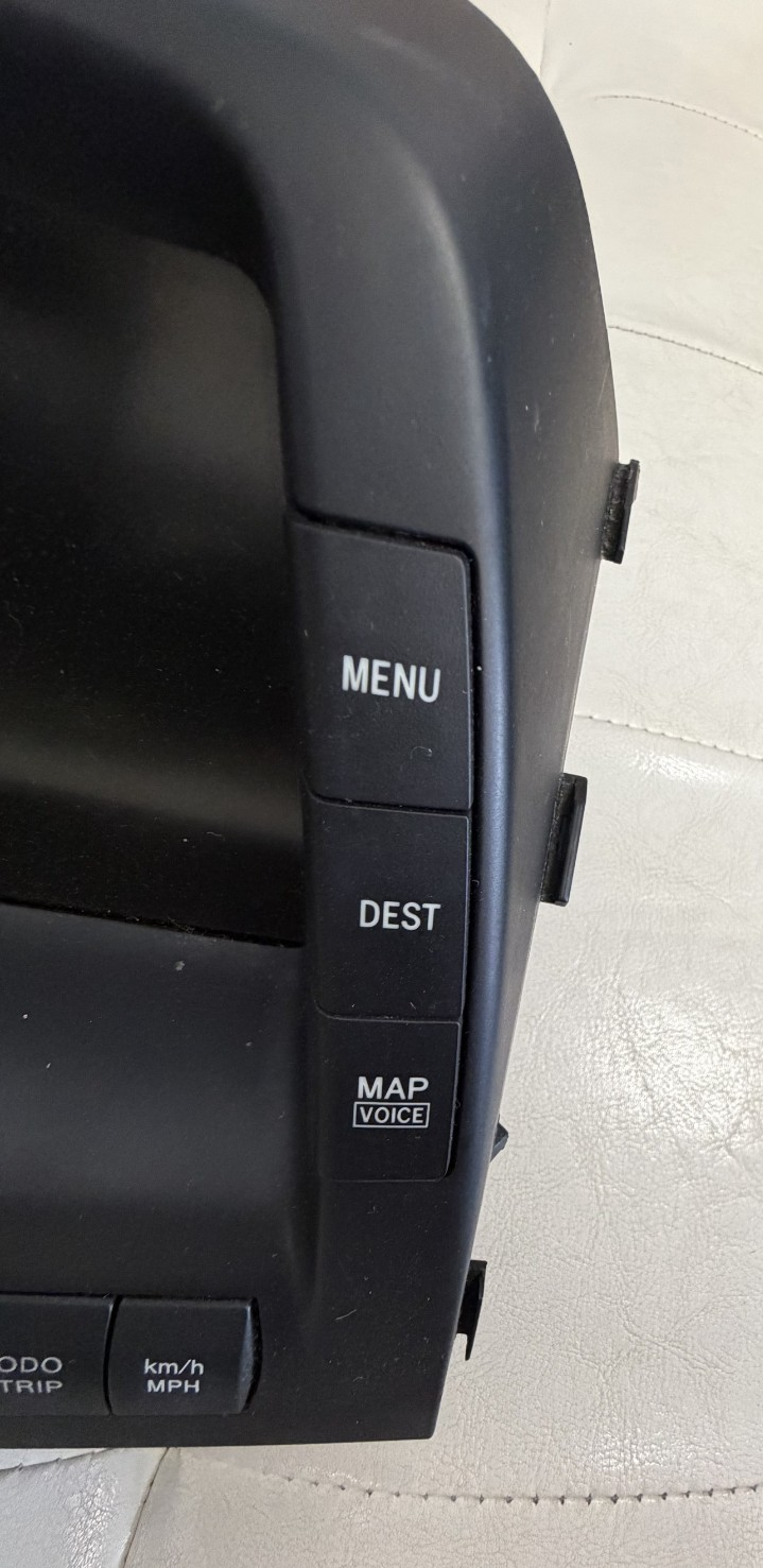 2006-2009 Toyota Prius Navigation Information Center Display Screen 86110 47220
