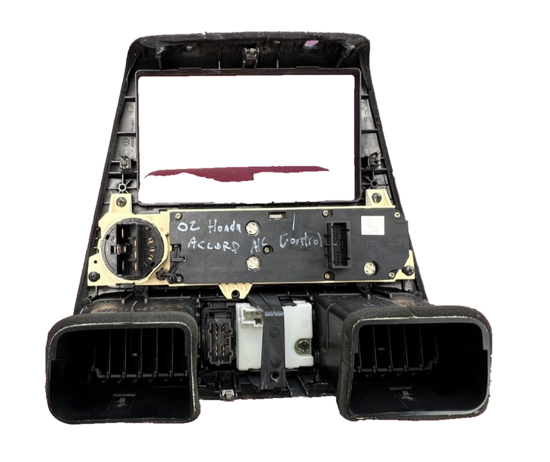 1998-2002 Honda Accord Heater AC Climate Control Switch Panel with Vents