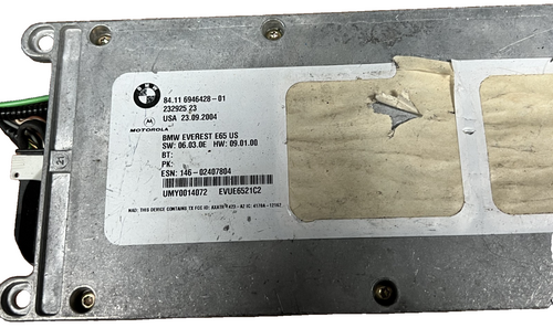 2002-2004 BMW 745 745i Bluetooth Telematics Control Module 84.11 6946428-01
