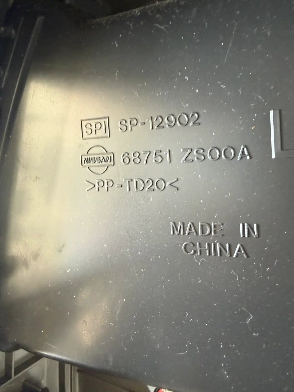 2009-2012 Nissan Xterra Frontier Radio Climate Control Dash Bezel 68751 ZS00A by Nissan
