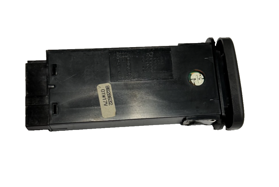 1998-2000 Volvo S70 V70 C70 Hazard Warning Flasher Switch 8628632, 01W17V Black