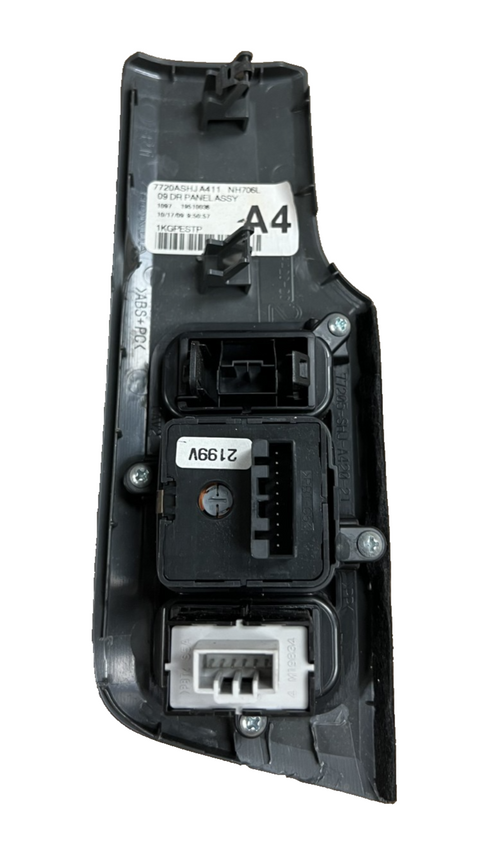 Sliding Door Dash Panel Switch 7720ASHJA411 fits 2005-2010 Honda Odyssey