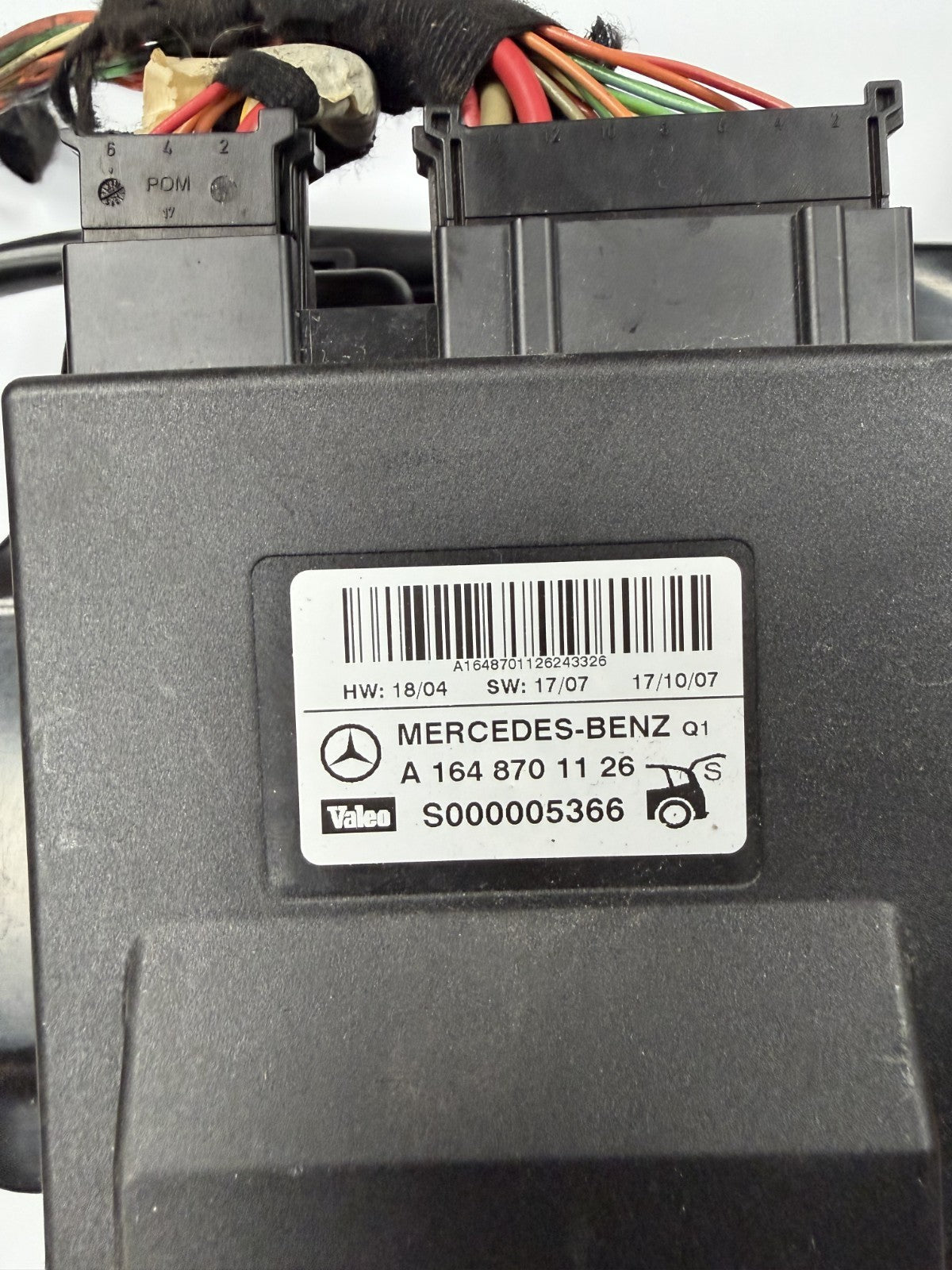 06-13 Mercedes X164 GL450 R350 Trunk Lid Liftgate Control Module A1648701126