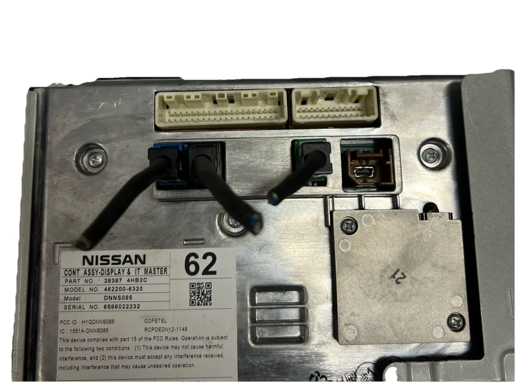 2017-2019 Nissan Pathfinder Navigation Multimedia Display Touch Screen OEM by Nissan