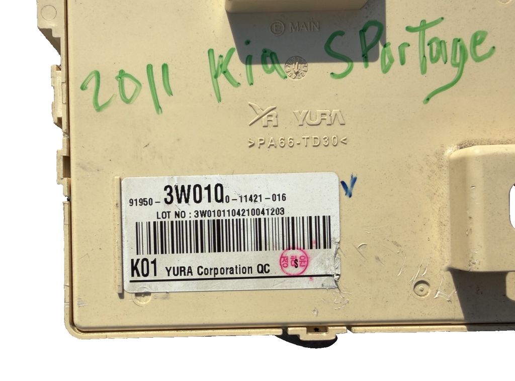 2010-2013 Kia Sportage Instrument Panel Junction Block Fuse Box 91950-3W010 by Kia