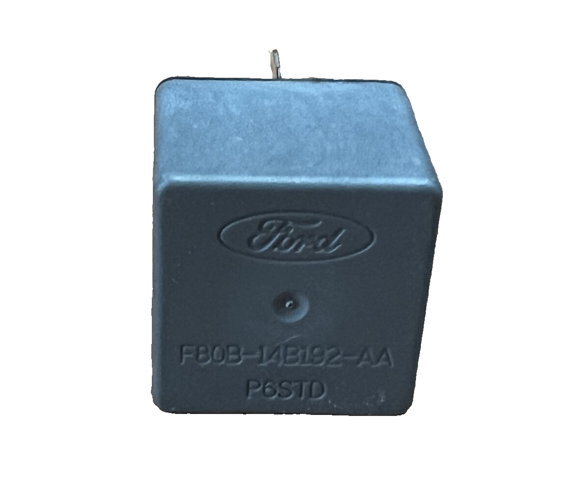 Genuine Ford Multi-Function 4-Pin Relay OEM F80B-14B192-AA, P6STD Gray