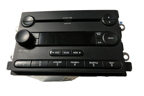 04-10 Ford Mustang Taurus Expedition Explorer CD AM FM Radio Panel 28038077