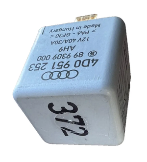 Fuel Pump Relay 12V 40A 30A 4D0 951 253, 89 9309 000 for 1992-2004 Audi S4 S6 A4