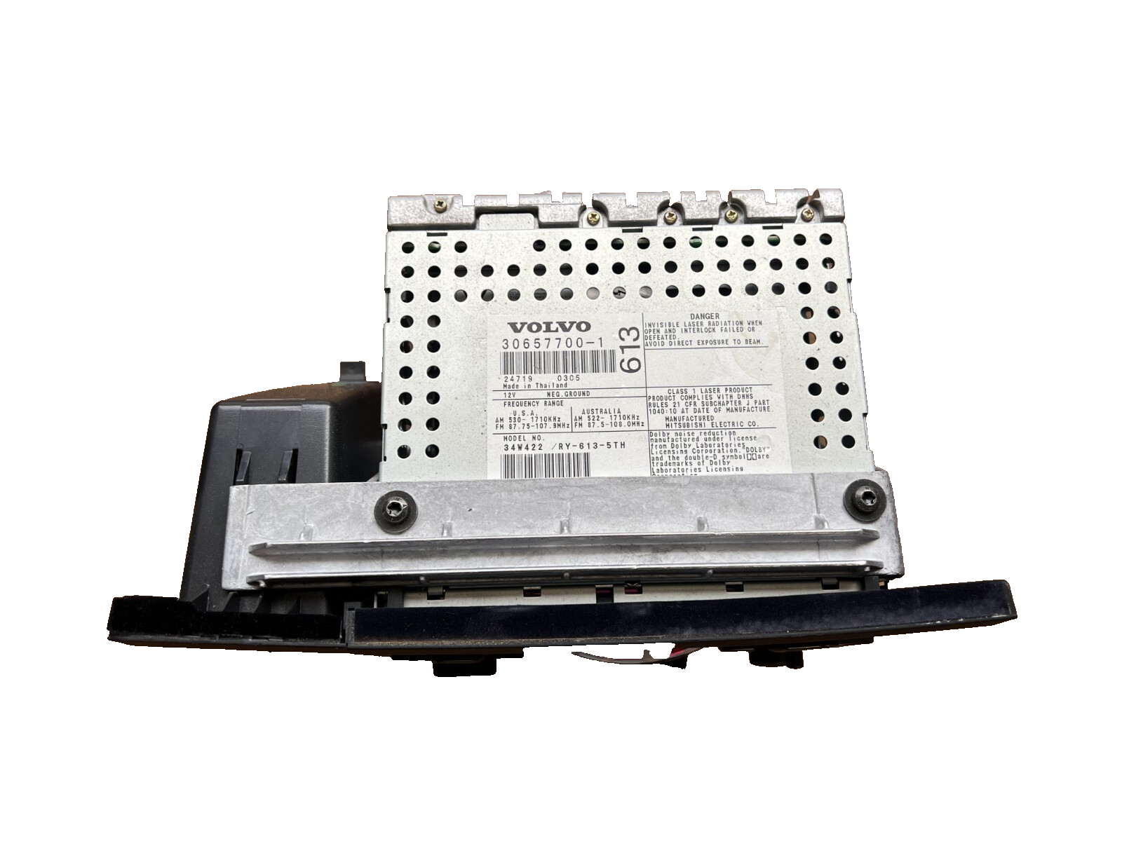 2001-2005 Volvo S60 V70 Radio Cassette CD Player OEM 30657700-1, 34W422