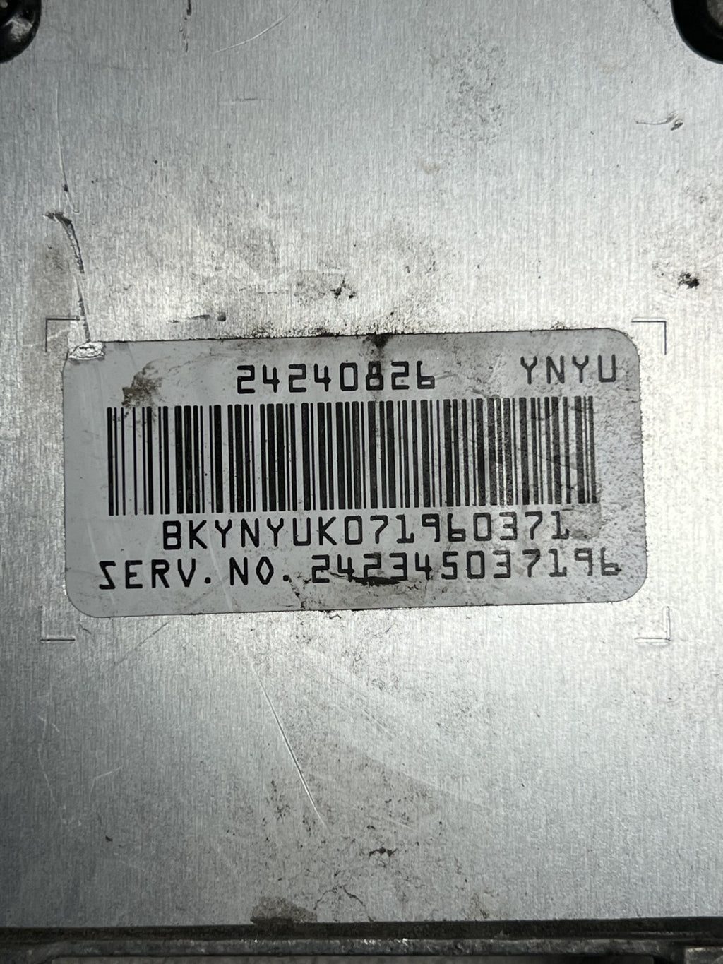 07-08 Chevrolet Uplander Automatic Transmission Control Computer Module 24240826
