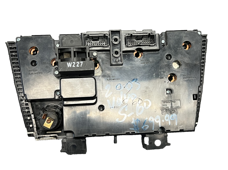 2001-2009 Volvo S60 V70 XC70 AC Temperature Heater Climate Control Panel OEM