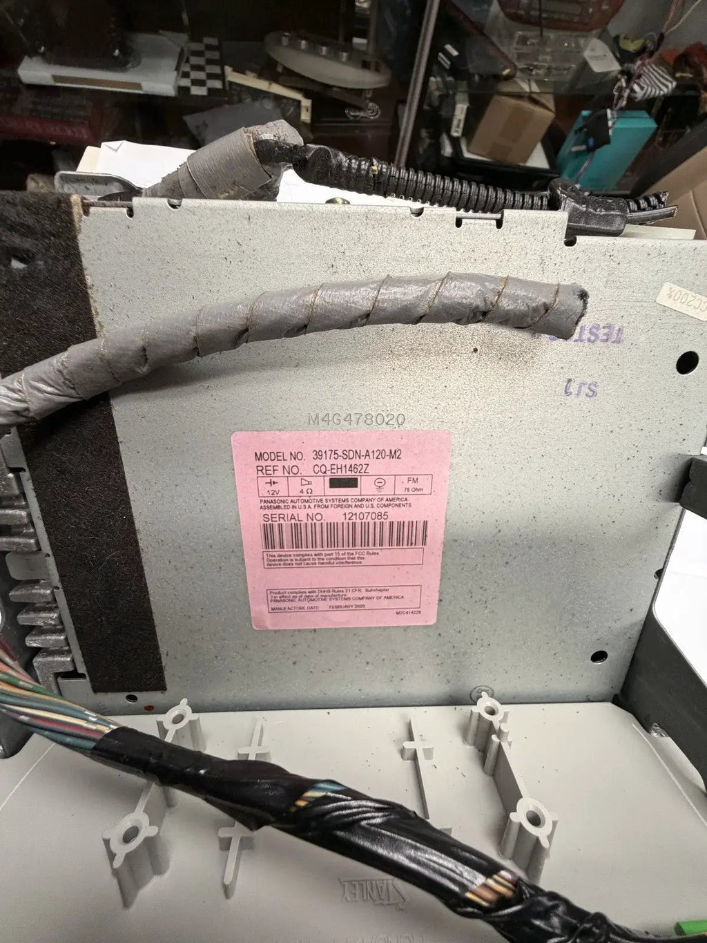 2003-2007 Honda Accord 6 Disc CD Player Radio Climate Control 39175 SDN A120 M2 by Panasonic