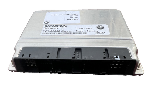 2006 BMW X3 3.0L Engine Computer Control Module OEM 7 561 382, 5WK93033