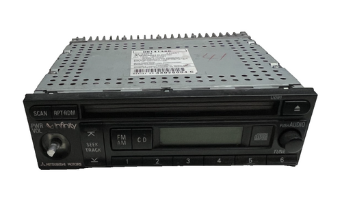 2004-2006 Mitsubishi Lancer AM FM Radio Stereo Disc CD Player OEM MN14149