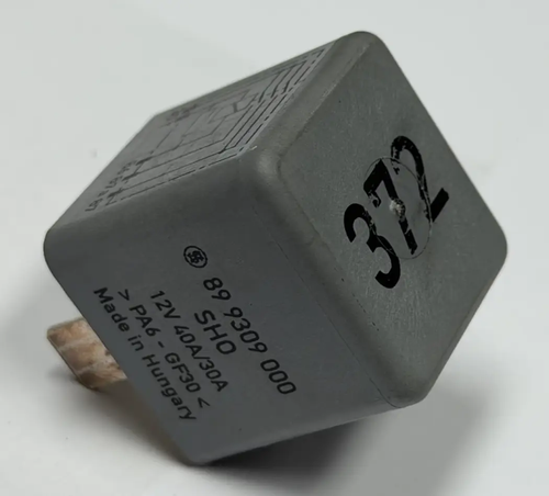 1992-2004 Audi S4 S6 A4 Fuel Pump Relay 12V 40A 30A 89 9309 000 Gray by Unbranded